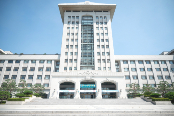 선문대학교 캠퍼스. 선문대학교 홈페이지 캡처