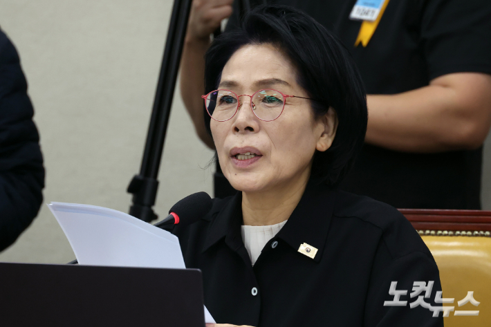 과학기술정보방송통신위원회 최민희 위원장. 윤창원 기자