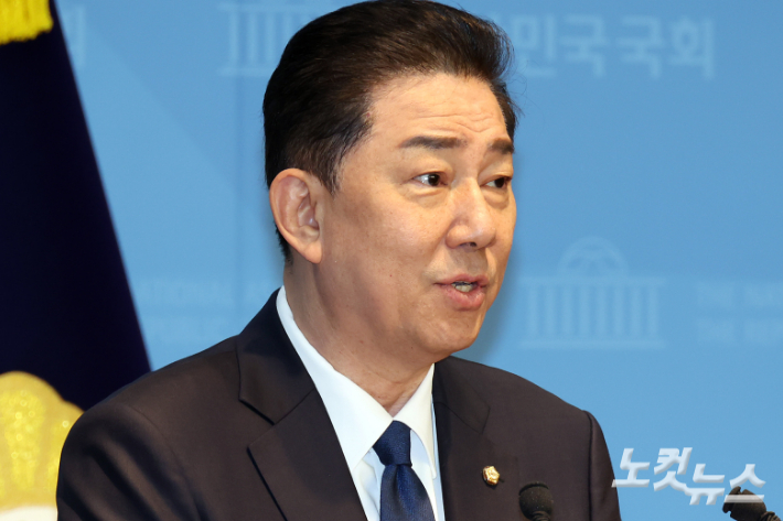더불어민주당 김병기 전 원내대표. 윤창원 기자