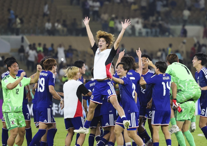 U-23 아시안컵 2연패 한 일본. 연합뉴스
