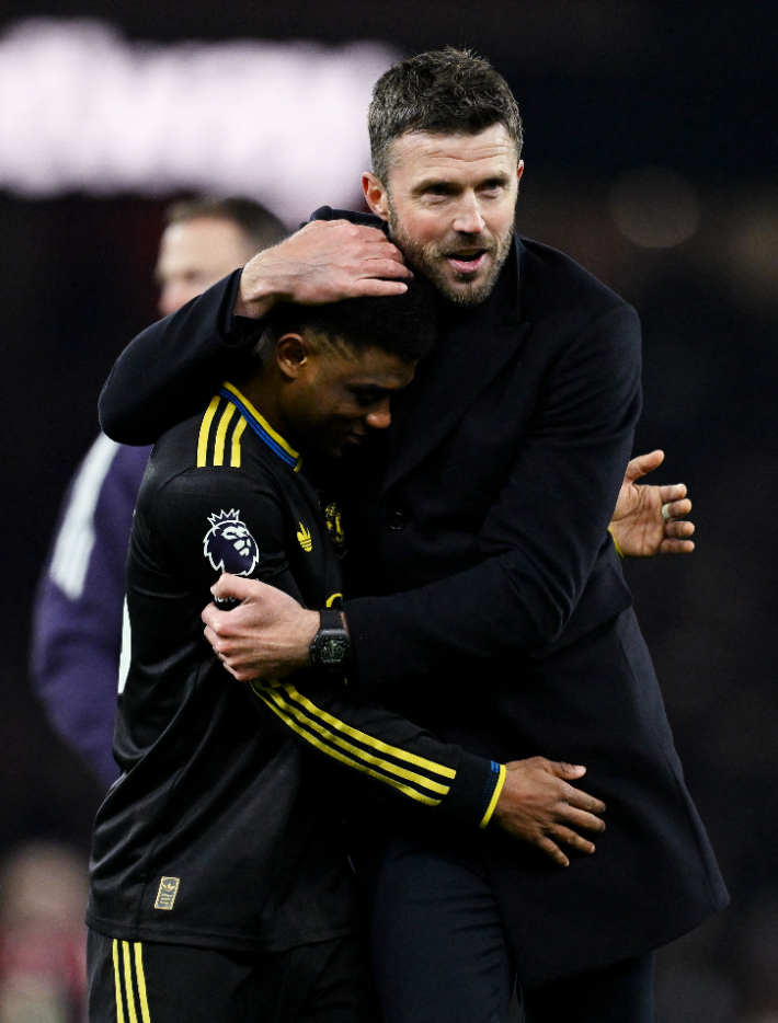 마이클 캐릭 감독. 연합뉴스