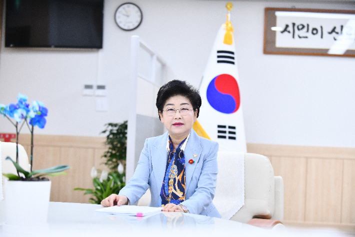 여수시의회 백인숙 의장. 여수시의회 제공