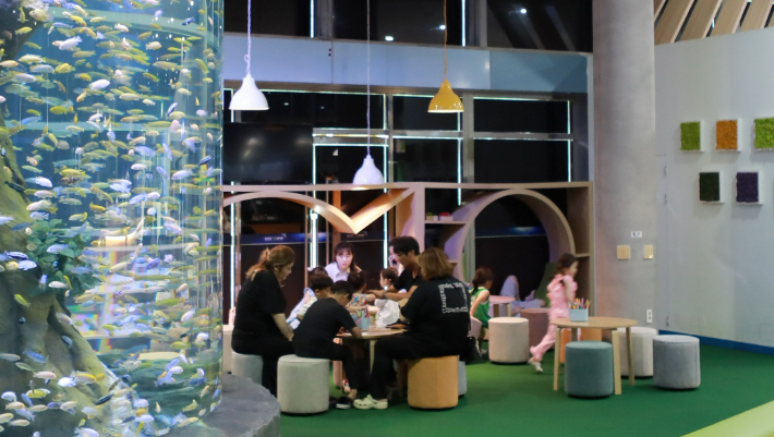 섬진강어류생태관 체험. 전라남도 제공