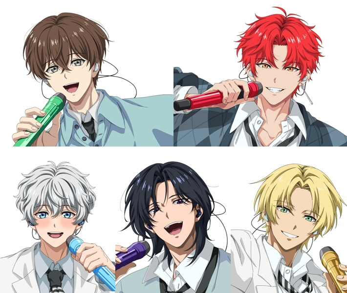 왼쪽부터 시계방향으로 새온, 유성, 하이든, 제하, 전설. 어코드엔터테인먼트 제공