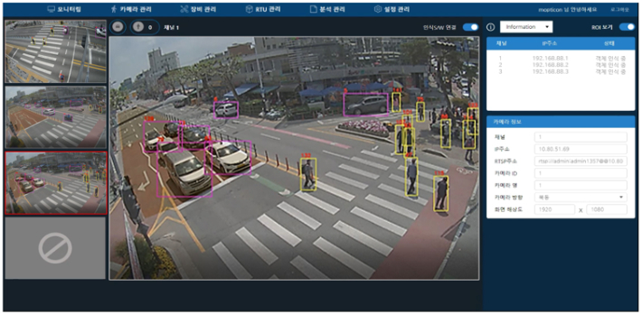  ㈜송암시스콤, 몹티콘(주), 서울주택도시공사가 페루 리마에 구축한 보행자 사고 예방과 교통안전을 향상을 위한 스마트 교통안전 시스템. 스마트도시협회