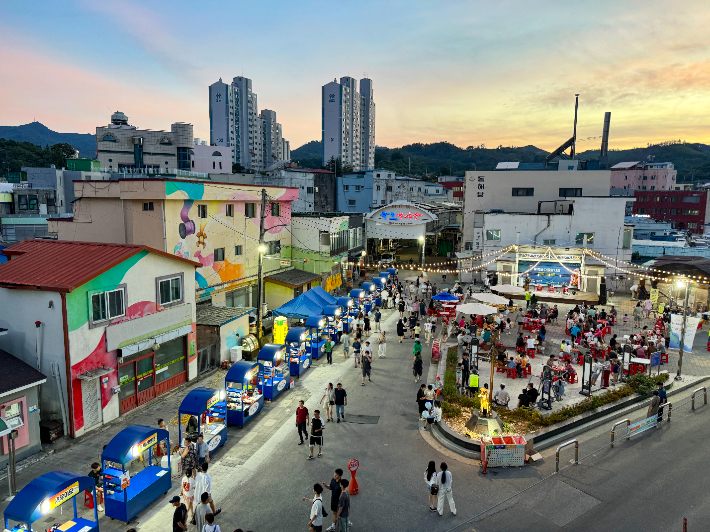 동쪽바다 중앙시장. 동해시 제공