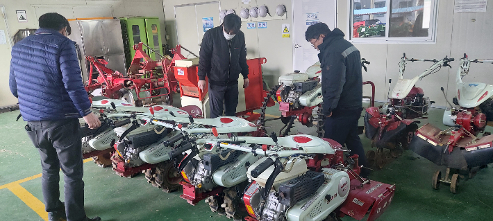 익산시가 올해도 중소형 농업기계 지원사업을 시행한다. 익산시 제공