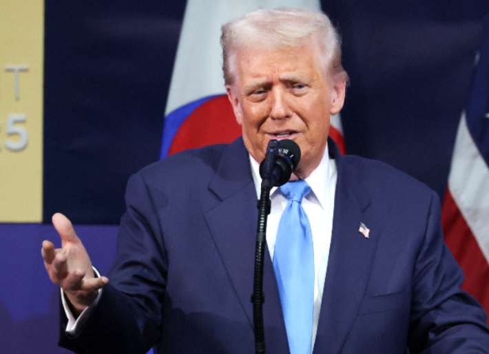 도널드 트럼프 미국 대통령. 연합뉴스