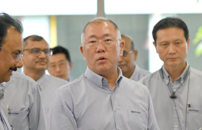 현대자동차그룹 정의선 회장. 현대자동차·기아 제공