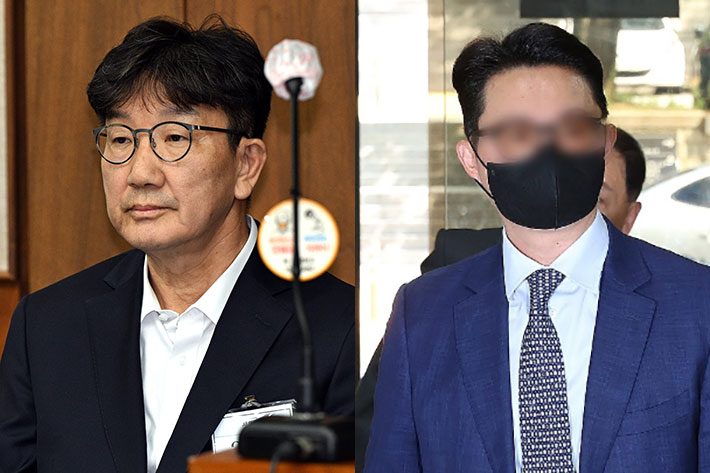 국민의힘 권성동 의원(왼쪽), 윤영호 전 통일교 세계본부장. 류영주 기자·연합뉴스