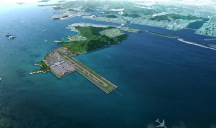 가덕신공항 조감도. 부산시 제공