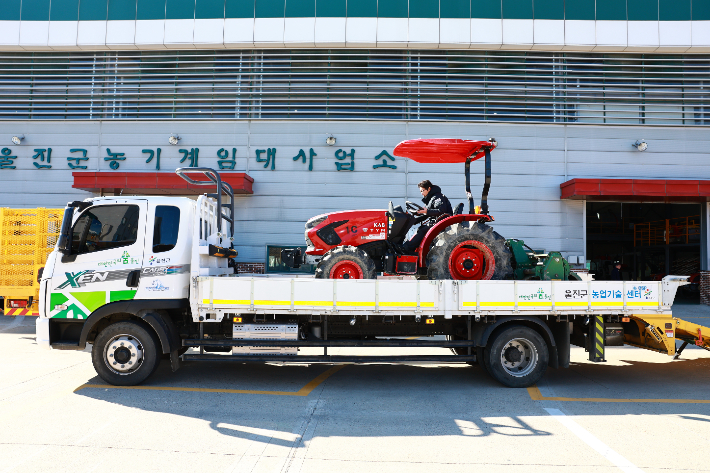 울진군 농기계임대사업소. 울진군 제공