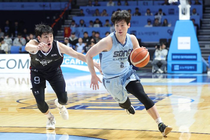 돌파하는 소노 이정현. 연합뉴스