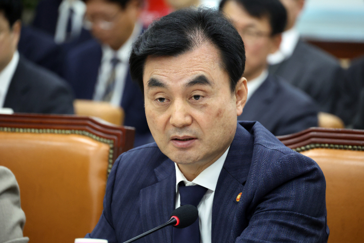 안규백 국방부 장관. 윤창원 기자