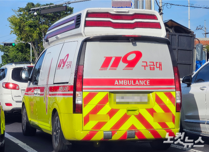 119구급차 자료사진. 고상현 기자