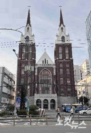 부산영락교회 전경. 이강현 기자