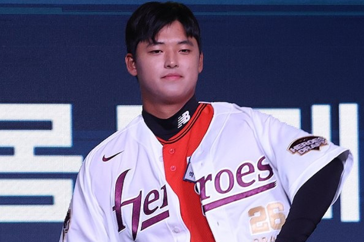 키움 신인 투수 박준현. 연합뉴스