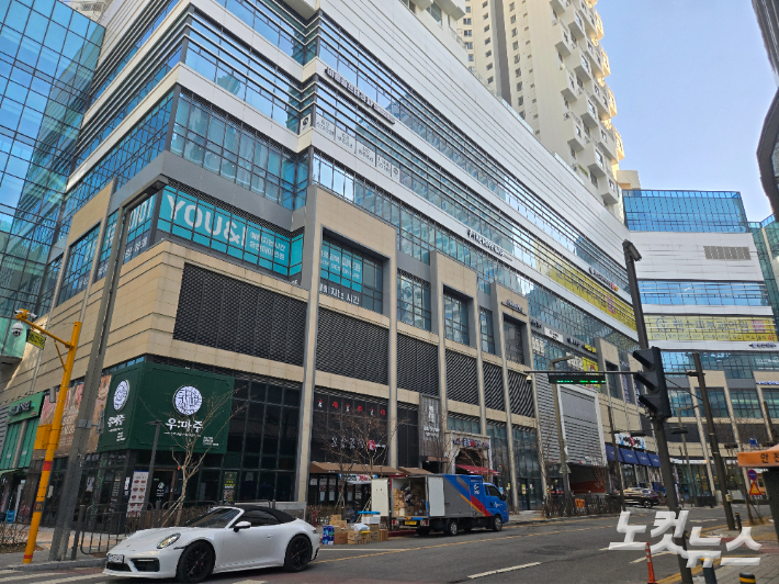 경기 화성시 동탄신도시 동탄그랑파사쥬. 이준석 기자