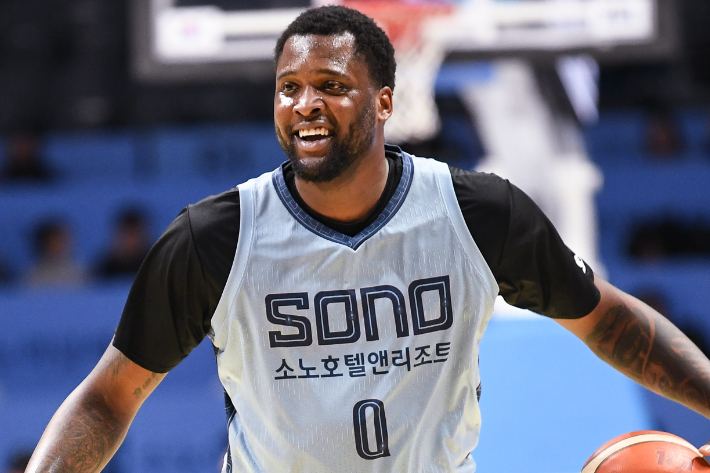 제일린 존슨. KBL 제공