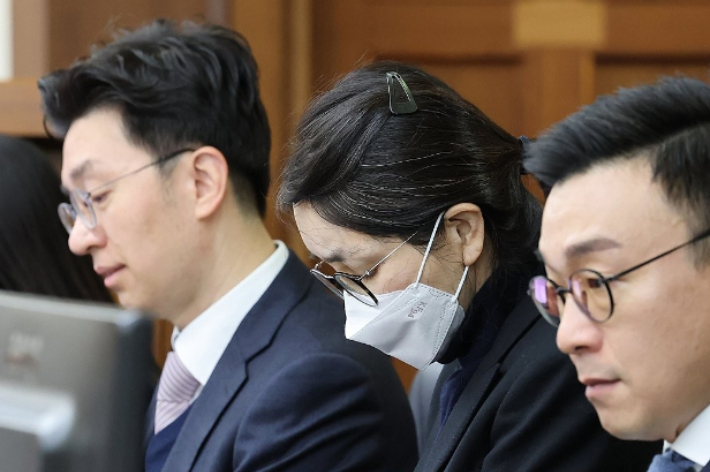 도이치모터스 주가조작과 명태균 공천개입, 통일교 청탁·뇌물 수수 의혹 혐의 등으로 구속기소 된 김건희씨. 연합뉴스