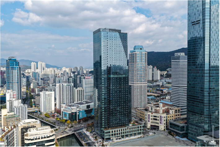 부산국제금융센터(BIFC) 3단계 모습. 부산시 제공