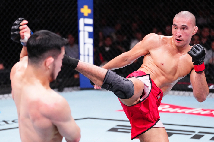 김상욱과 대결할 돔 마르판의 경기 장면. UFC 제공