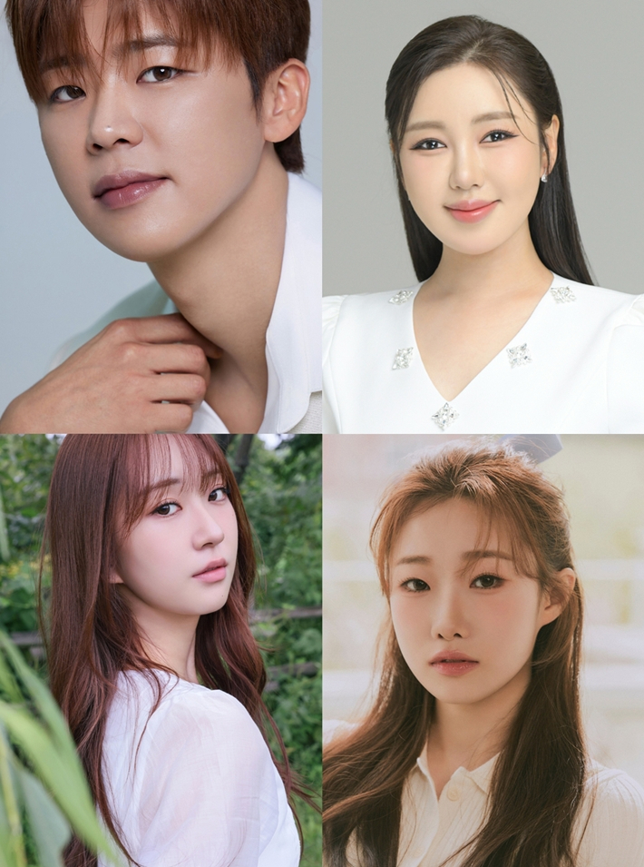 왼쪽부터 시계 방향으로 가수 박지현, 송가인, 정서주, 전유진. 각 소속사 제공