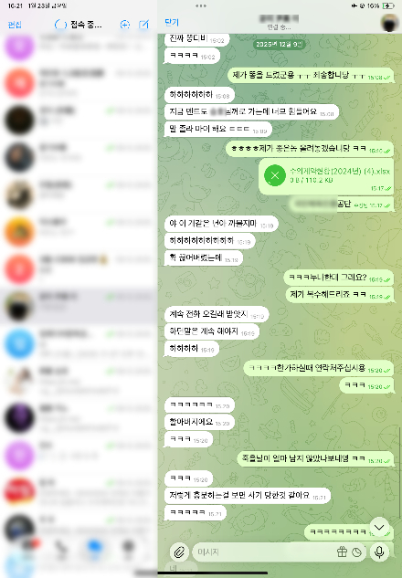 피의자들이 단체 대화방에서 피해자를 조롱하는 모습. 부산경찰청 제공
