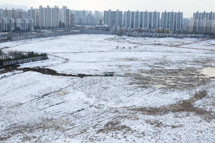 서울 용산국제업무지구 부지. 연합뉴스