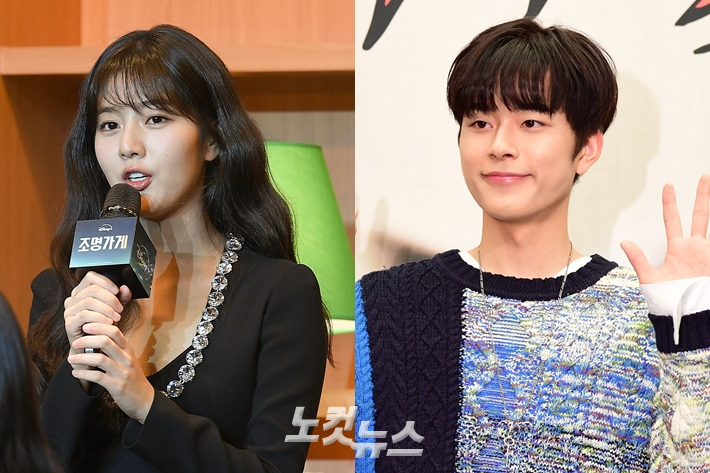 왼쪽부터 배우 신은수, 유선호. 박종민 기자/황진환 기자