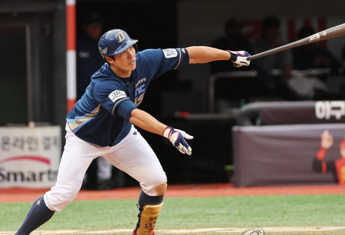 KIA 정범모 2군 배터리 코치의 NC 시절 모습. 연합뉴스 
