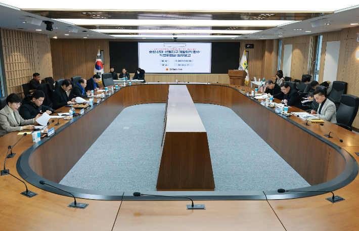 순천 신대·선월지구 개발이익 환수 특위. 전남도의회 제공