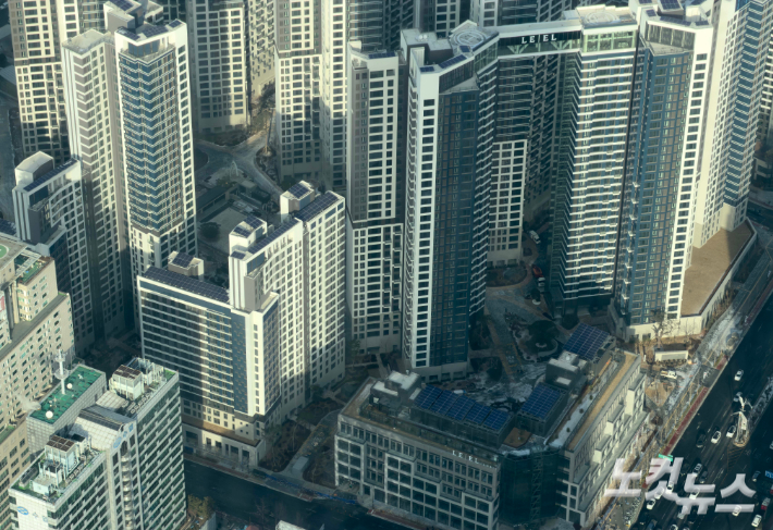 서울 시내 아파트의 모습. 박종민 기자