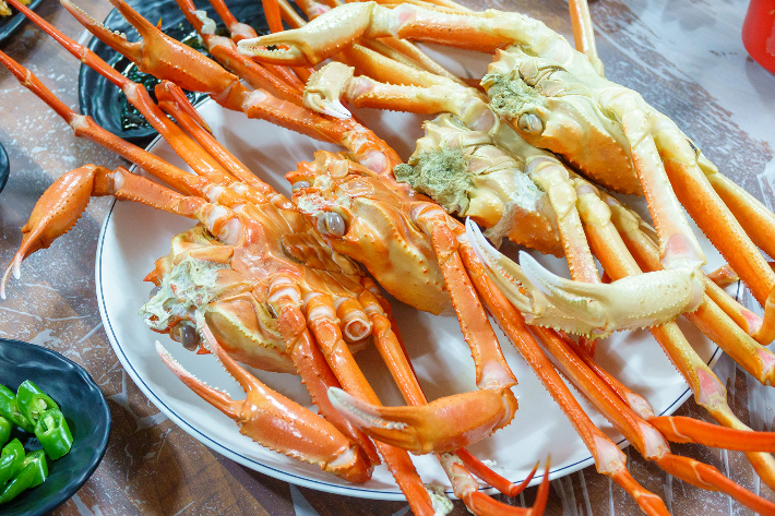 울진 대게찜. 울진군 제공