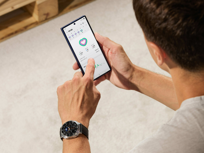 삼성 헬스 기능, 식약처 '디지털의료·건강지원기기' 1호 등록. 삼성전자 제공