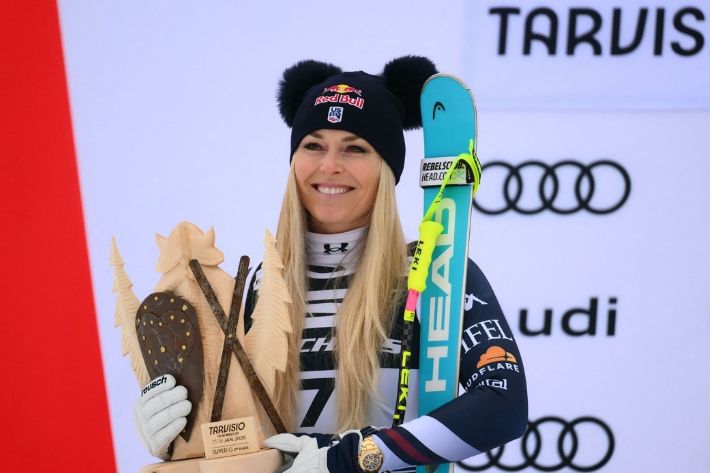 린지 본. 연합뉴스