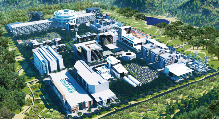 인공태양 연구시설 조감도. 전라남도 제공