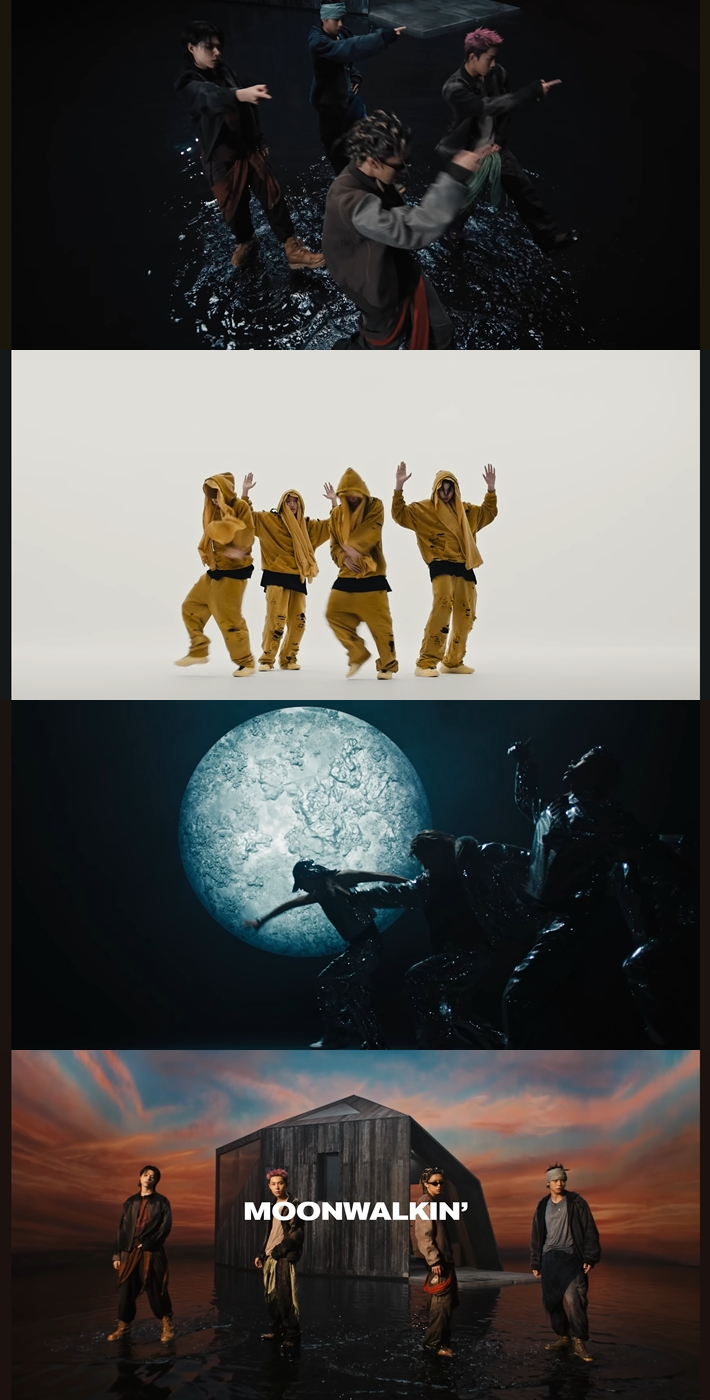 타이틀곡 '문워킨' 뮤직비디오 캡처