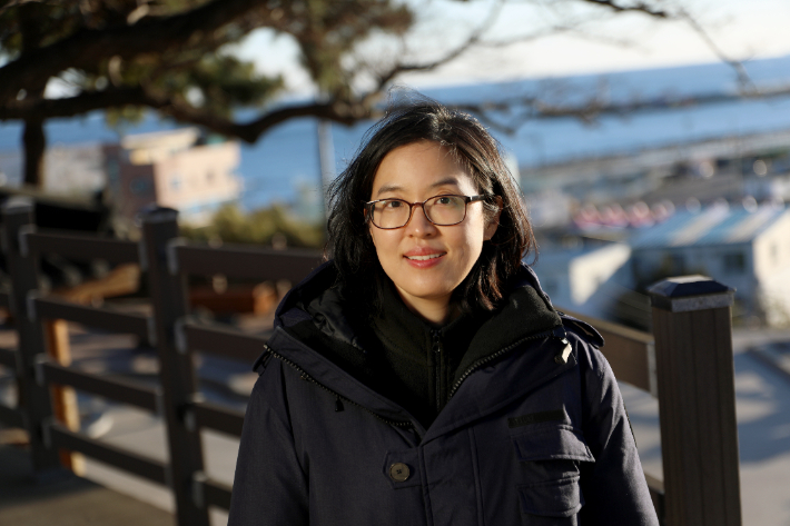 정보라 작가 ⓒ정혜