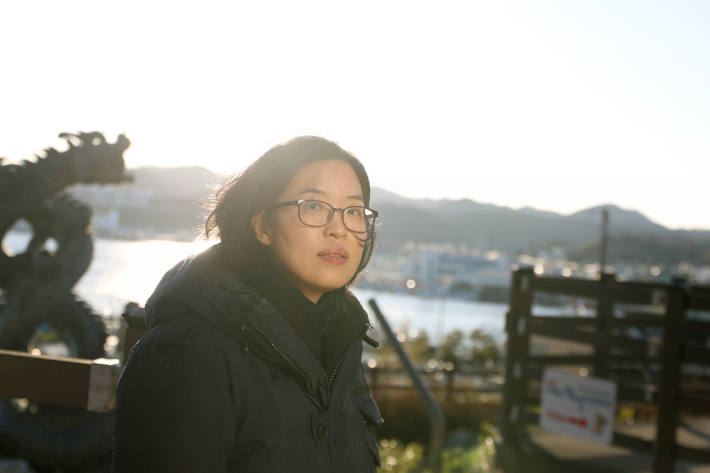 정보라 작가 ⓒ정혜