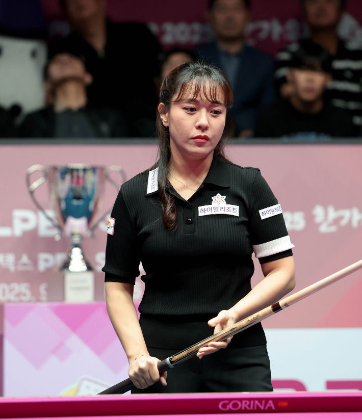 준우승 2회를 넘어 첫 우승에 도전하는 하이원리조트 임경진. PBA 