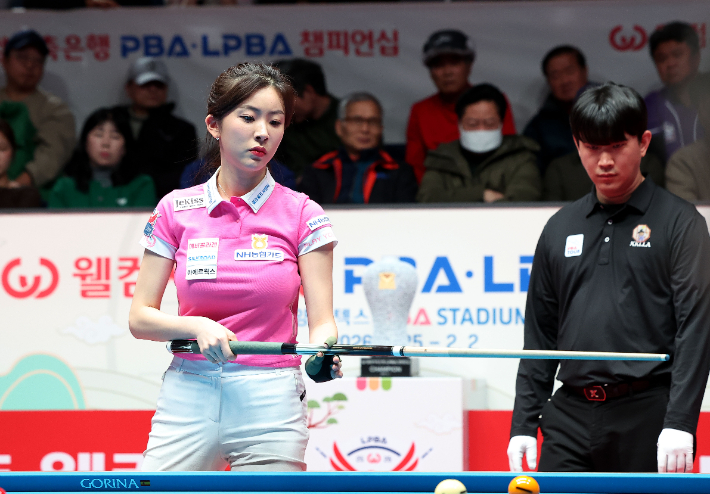 생애 첫 결승 진출에 만족해야 했던 정수빈. PBA 