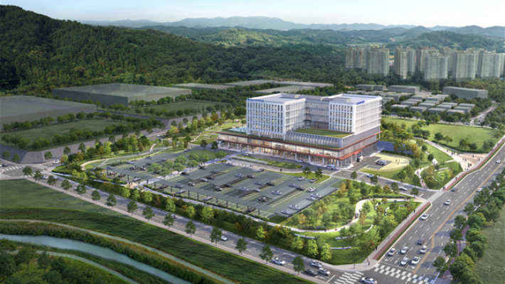 서부의료원 조감도. 경남도청 제공 
