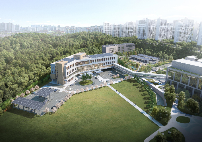 공공어린이재활병원 조감도. 경남도청 제공 