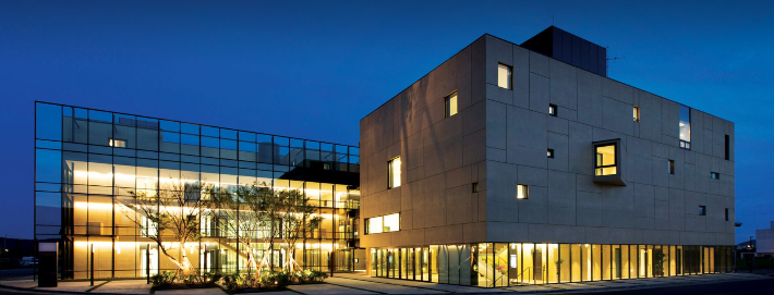 유명 건축가 승효상이 설계한 명필름아트센터. 명필름 제공