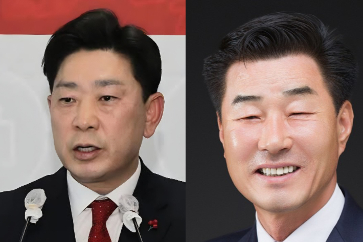 박용선, 김일만. 자료사진