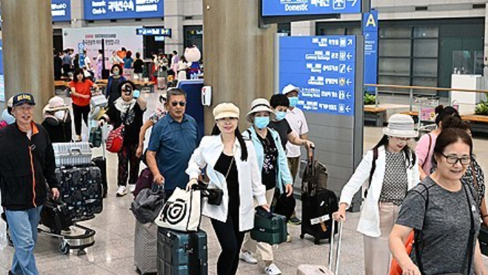 중국인 단체 관광객. 연합뉴스