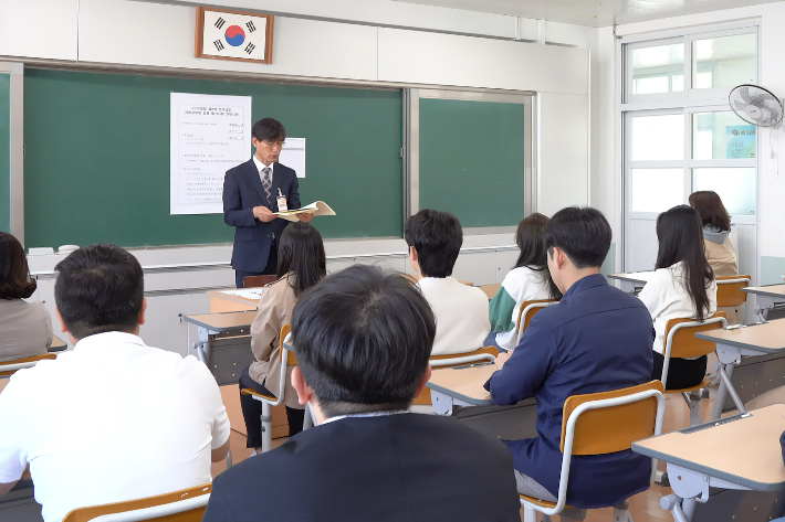 전남도 공무원 임용시험 관련 안내 영상 화면. 전라남도 제공