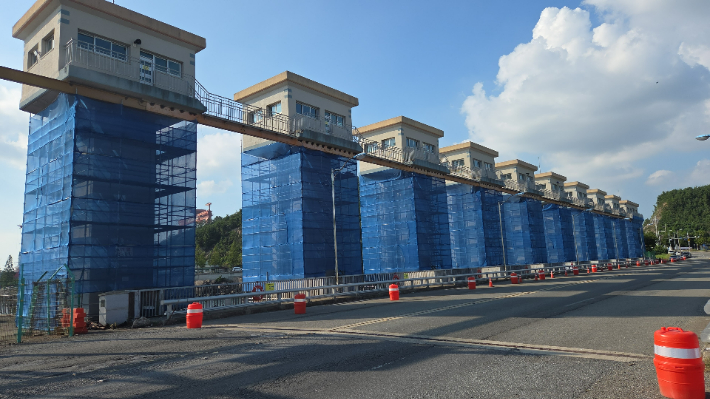 방조제 개보수사업-영암 영암지구. 전라남도 제공