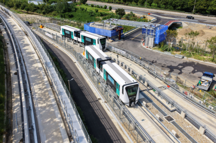 양산도시철도. 양산시 제공